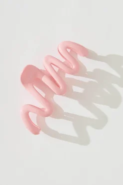 Discount Alanis Hair Claw In Pink Hair Accessories