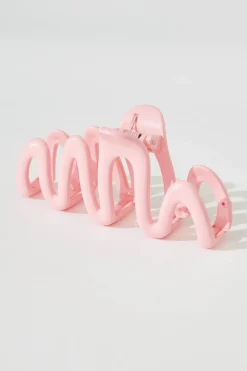 Discount Alanis Hair Claw In Pink Hair Accessories