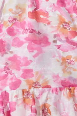 Sale Alena Shirt Dress in Pink Floral Dresses|Party