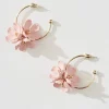 Fashion Allanis Hoop Earrings In Pink Jewellery