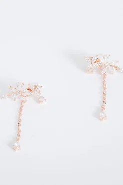 Best Ally Earrings In Rose Gold Jewellery|Wedding Guest