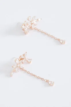 Best Ally Earrings In Rose Gold Jewellery|Wedding Guest