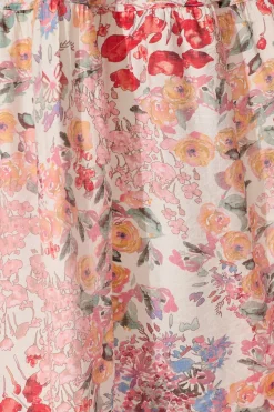 Sale Amalie Midi Dress In Blush Multi Floral Dresses|Casual