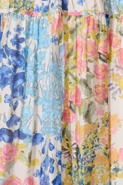 New Amalie Midi Dress In Vintage Floral Print Dresses|Casual