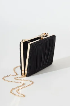 Hot Amina Clutch Bag In Black Bags|Engagement Party