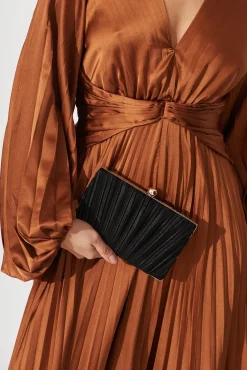 Hot Amina Clutch Bag In Black Bags|Engagement Party