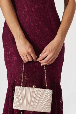 New Amina Clutch Bag In Gold Bags|Wedding Accessories
