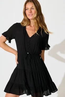 Outlet Arlow Dress in Black Dresses|Casual