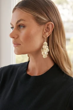 Best Ashley Drop Earrings in Gold Jewellery