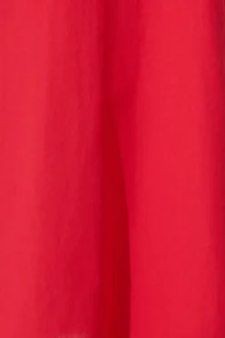 Fashion Ashlynn Dress In Red Cotton Dresses|Casual