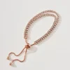 Outlet August + Delilah Monaco Bracelet In Rose Gold Diamante Jewellery|Engagement Party