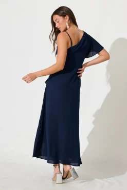 Online Avian Maxi Dress In Navy Bridesmaids|Wedding Guest