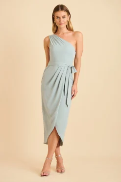 Discount Aviana Dress in Sage Green Dresses|Formal