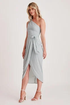 Discount Aviana Dress in Sage Green Dresses|Formal