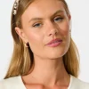 Discount Belle Headband in Rose Gold with Pearl and Diamante Hair Accessories|Wedding Guest