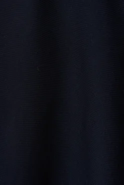 Hot Bensaidy Midi Knit Dress In Navy Dresses|Knitwear