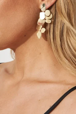 Online Borealis Drop Earrings In Gold Jewellery|Wedding Accessories