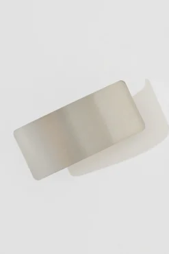 Hot Carson Metal Square Hair Clip In Silver Hair Accessories