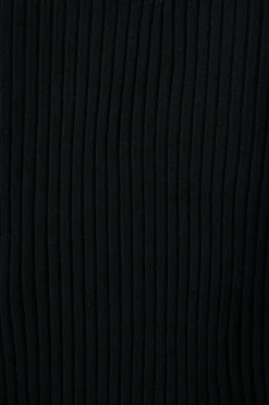New Centrepiece Midi Knit Dress in Black Dresses|Knitwear