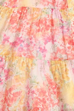 Discount Charlita Dress in Lemon and Orange Floral Dresses|Casual