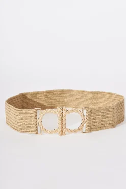 Discount Cheryl Belt In Brown Stretch Belts