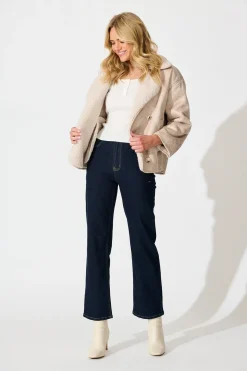 Outlet Cloud Nine Jacket in Beige Outerwear|Outerwear