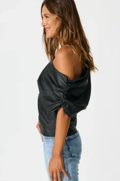 Clearance Come Over Top in Black Tops|Party & Occasion