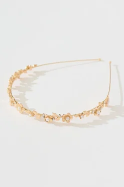Sale Cordelia Headband in Rose Gold with Pearl and Diamante Hair Accessories|Wedding Guest
