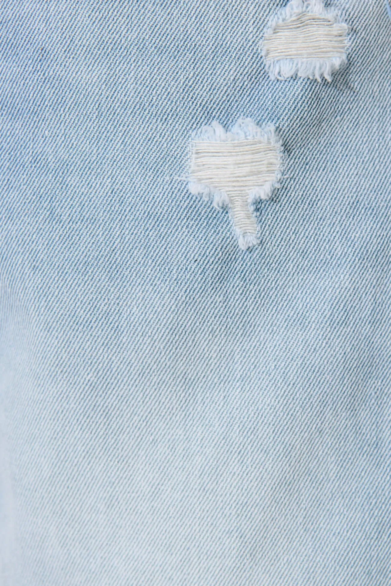 New Corla Short in Light Blue Denim Bottoms|Denim