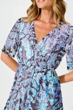 Outlet Dancing Queen Dress in Iridescent Sequin Dresses|Party