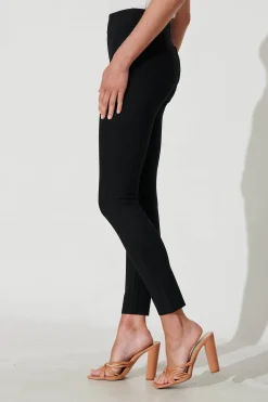 Hot Deon Jegging In Black Bottoms|Pants