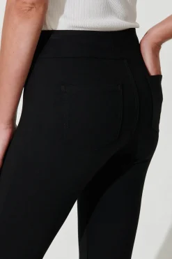 Hot Deon Jegging In Black Bottoms|Pants