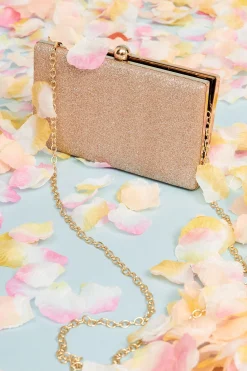 Best Dianne Clutch Bag In Rose Gold Bags|Wedding Guest