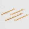 Outlet Emory Pearl Hair Slides 4 Packs in Gold Hair Accessories