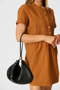 Online Esther Shoulder Bag in Black PU Bags