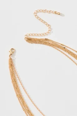 Best Evaline Layered Necklace in Gold Jewellery