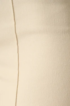Discount Ezra Jean in Cream Cotton Blend Bottoms