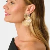 Best Flora Petal Stud Earrings in Gold Jewellery