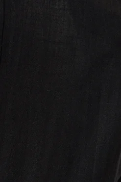 Outlet Freida Linen Jumpsuit In Black Bottoms|Playsuits & Jumpsuits