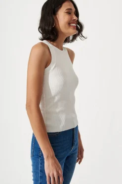 Clearance Gandia Top In White Tops
