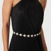 Best Gilda Pearl And Chain Belt In Gold Belts