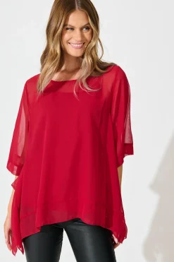 Best Good Decisions Top in Red Tops|Workwear