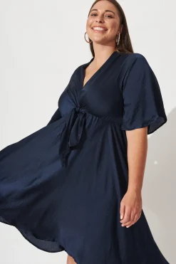 Online Helsinki Dress in Navy Dresses|Formal