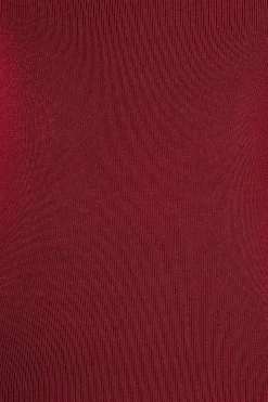 Discount In Your Arms Knit Top in Wine Tops|Knitwear
