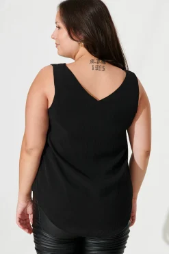 Discount Indy Top In Black Tops|Workwear
