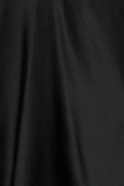 Clearance Jenibelle Maxi Dress in Black Satin Dresses|Party