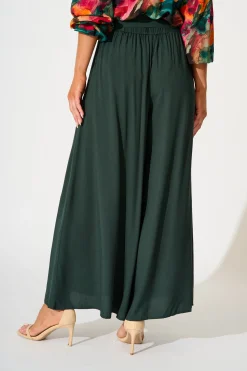 Fashion Jewel Mist Pant in Emerald Bottoms|Pants