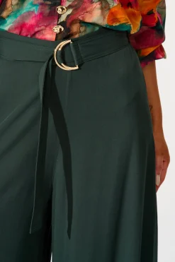 Fashion Jewel Mist Pant in Emerald Bottoms|Pants