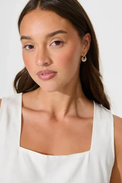 Best Jovelle Drop Earrings in White Pearl Jewellery|Wedding Accessories