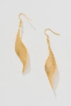 Online Joy Drop Earrings in 18K Gold Plated Jewellery